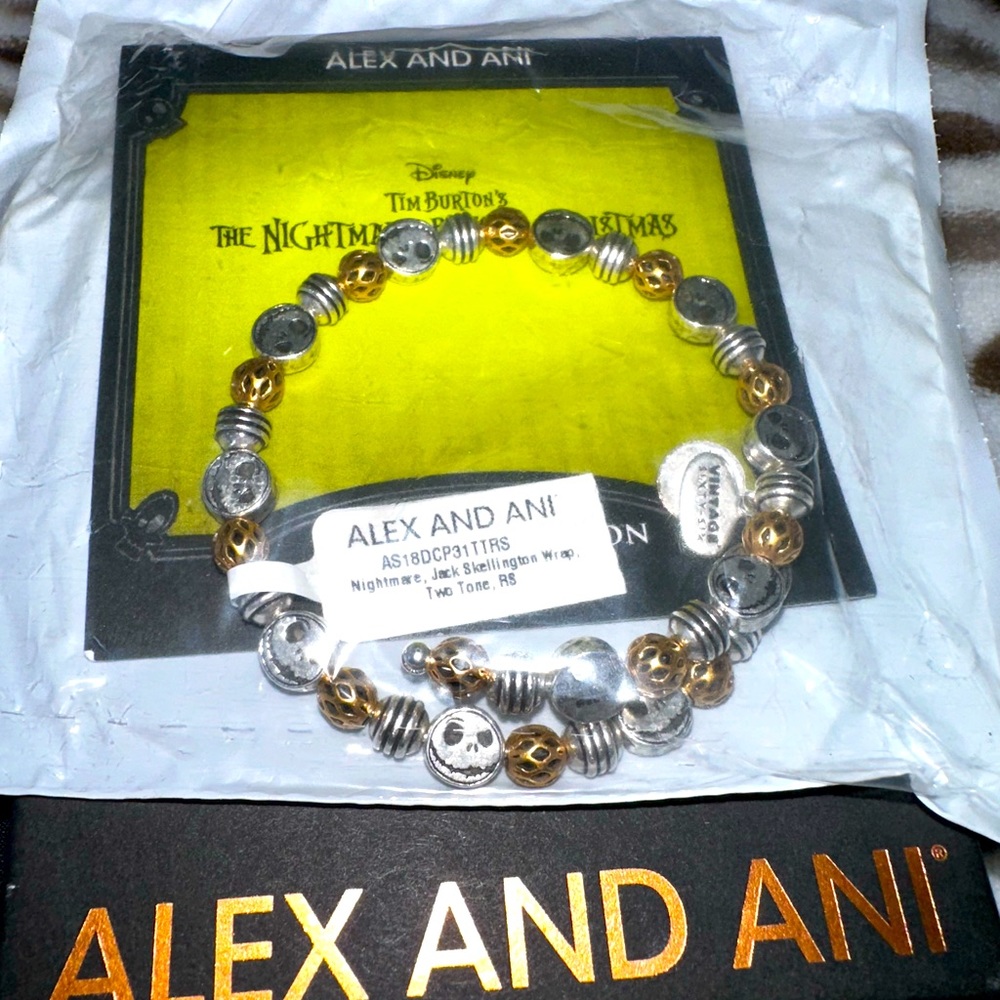 Alex and Ani - Nightmare Before Christmas Wrap Bracelet